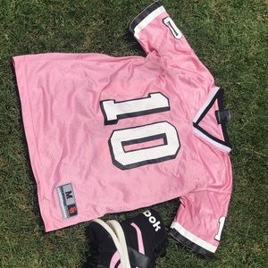 Pink Football Jersey
